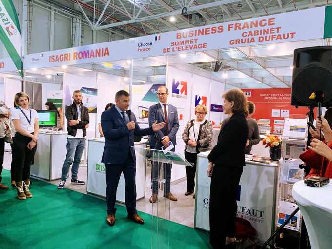 Pavilionul Frantei din cadrul INDAGRA 2019