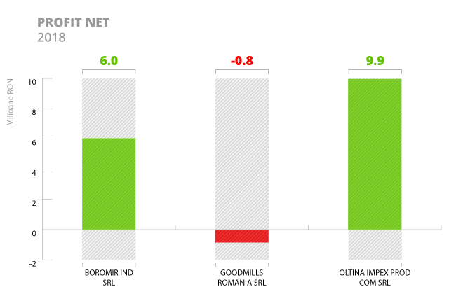 Piata de morarit si panificatie - profit-net-piata-panificatie-2018