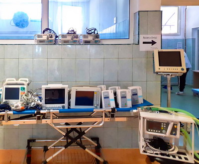 Universitatea Agricola USAMV Cluj-Napoca sprijina personalul din spitale cu 12 aparate performante