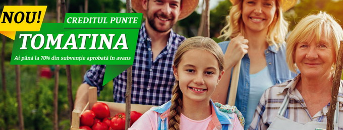 Creditul Punte Tomatina dedicat micilor legumicultori