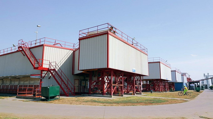 Statia de conditionare a companiei Corteva Agriscience din Romania