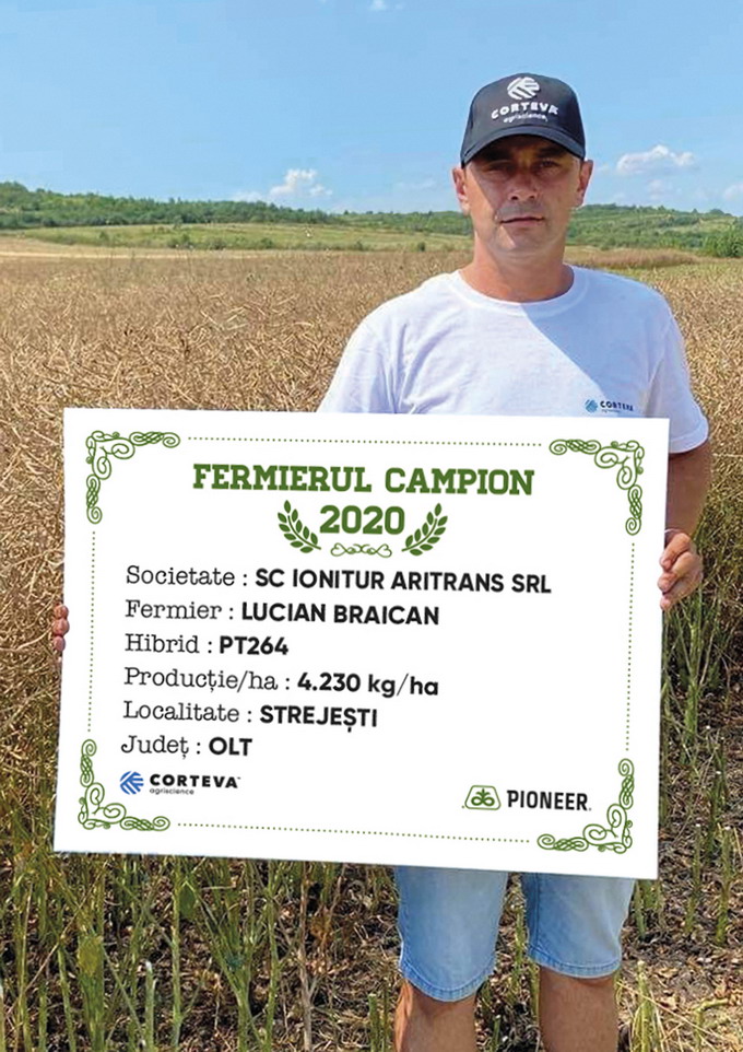 primii fermieri campioni la rapita - lucian braican