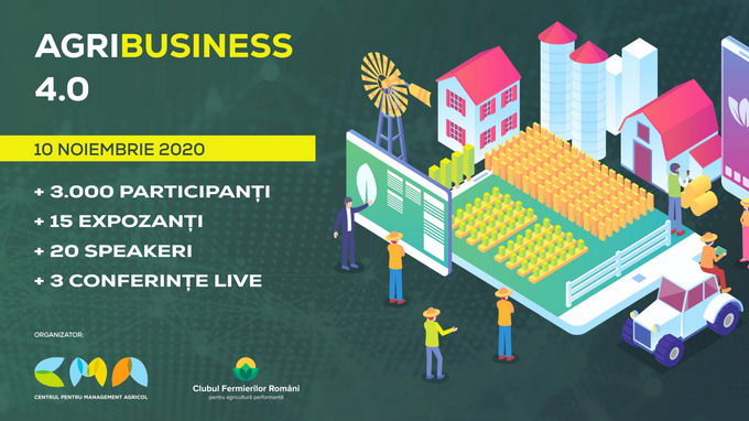 Conferinta Agribusiness 4.0 - Targ virtual de agricultura 2020