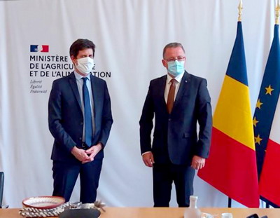 Ministrul Agriculturii s-a intalnit cu omologul sau din Republica Franceza