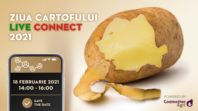 Au inceput inscrierile la seria evenimentelor VIRTUAL AGRO - Ziua cartofului Live Connect 2021
