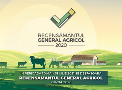 Cum se va derula Recensamantul General Agricol – runda 2020?