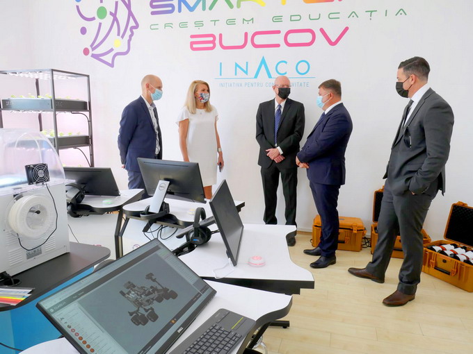 primul SmartLab din mediul rural la scoala din Bucov