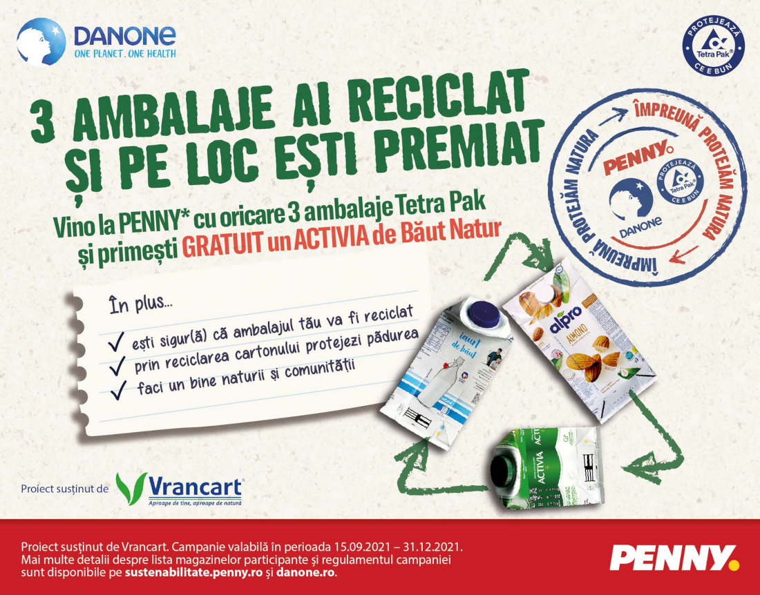 Danone Romania - PENNY - TetraPak