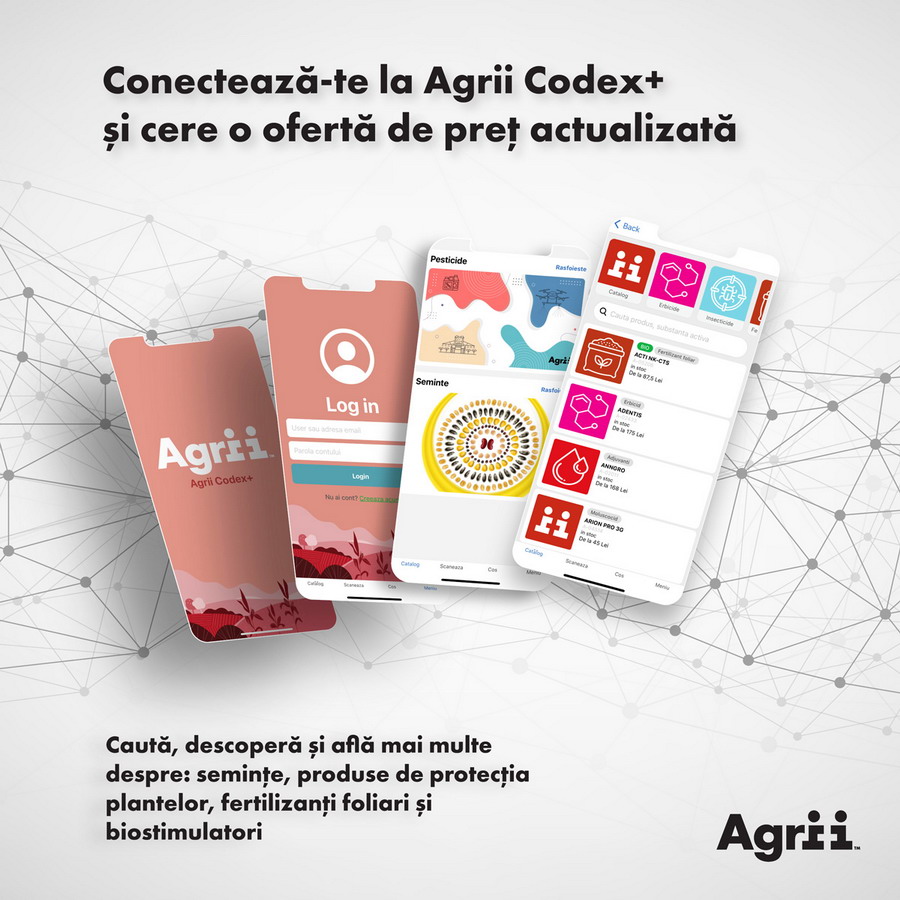 Conecteaza-te la Agrii CODEX PLUS