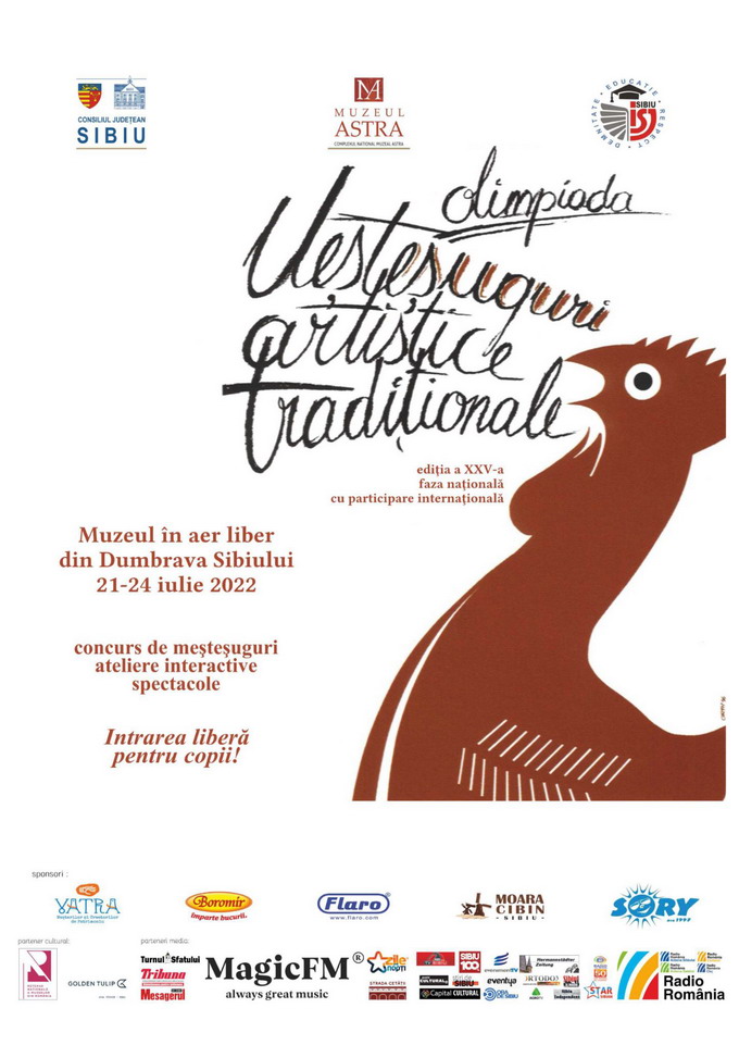 Olimpiada Mestesuguri Artistice Traditionale - Afis