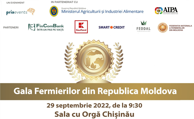 Gala Fermierilor din Republica Moldova - poster