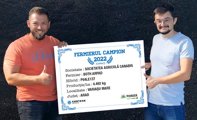 Fermierii campioni la floarea-soarelui - both arpad