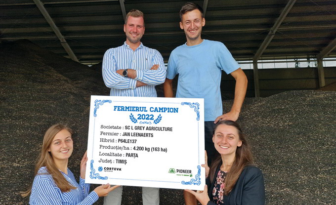 Fermierii campioni la floarea-soarelui - jan leenaerts