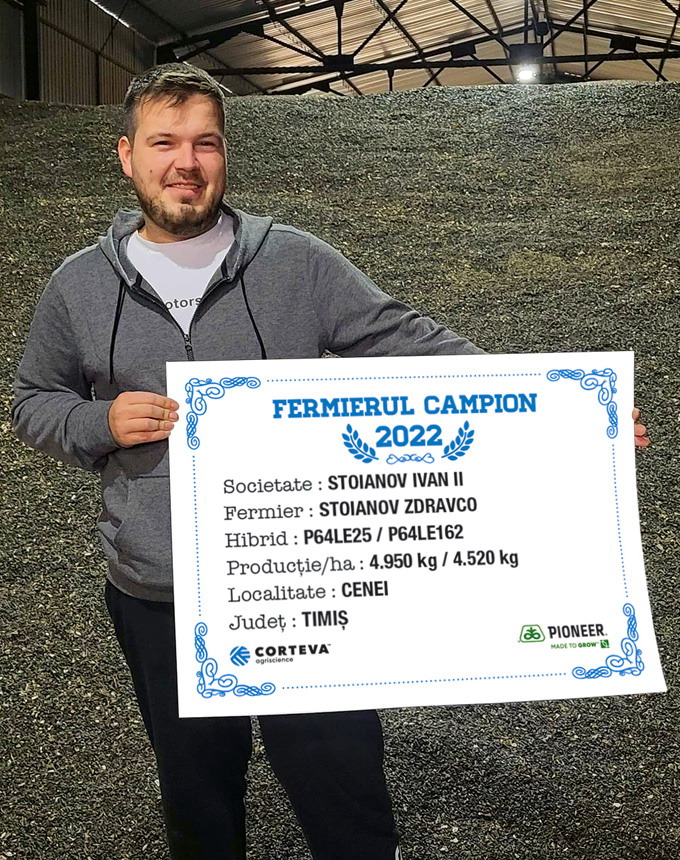 Fermierii campioni la floarea-soarelui - stoianov zdravco