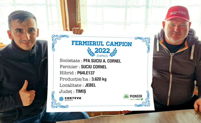 Fermierii campioni la floarea-soarelui - suciu cornel