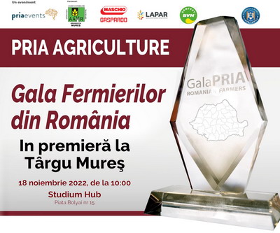 Prima Gala a Fermierilor organizata la Targu Mures – 18 noiembrie 2022