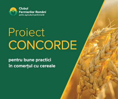 Proiectul CONCORDE, beneficii pentru fermierii din Romania si armonizarea relatiilor din piata comertului cu cereale
