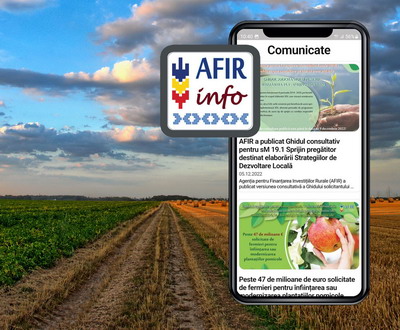 Gestioneaza fonduri europene prin aplicatia pentru mobil – AFIR Info