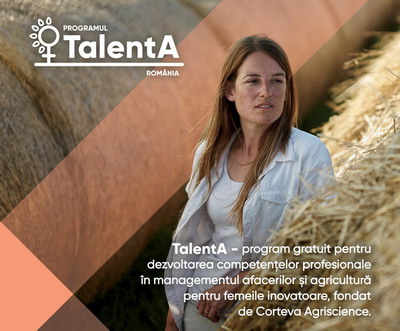 Femeile fermier din Romania se pot alatura programului de pregatire profesionala TalentA-2023 organizat de Corteva Agriscience