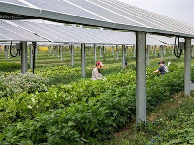 Agrivoltaic - energia solara se intalneste cu agricultura