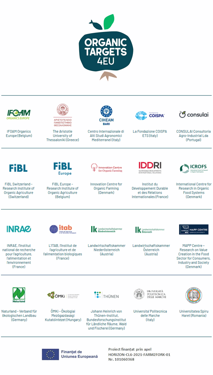 OrganicTargets4Europe - parteneri