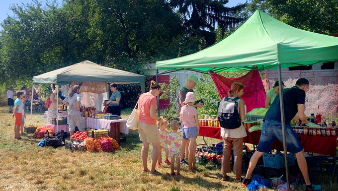 Gradinile Gyorgyfalvi - targ produse traditionale