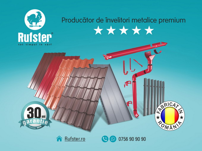 RUFSTER - producator invelitori metalice