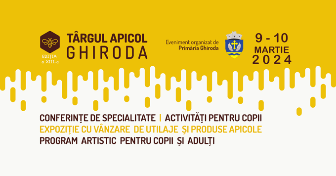 Targul Apicol Ghiroda 2024 - banner
