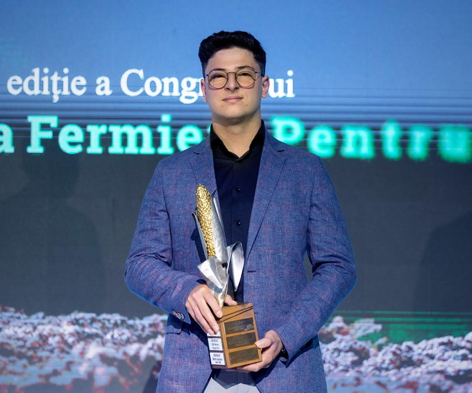 Cristian Marginean  Fermierul castigator al trofeului Porumbul de Aur 
