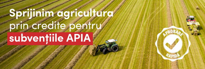 First Bank - credit pentru subventiile agricole APIA