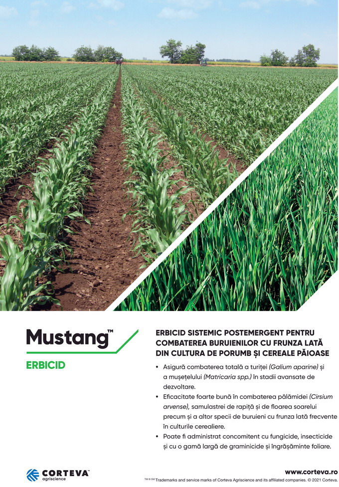 Mustang - poster erbicid