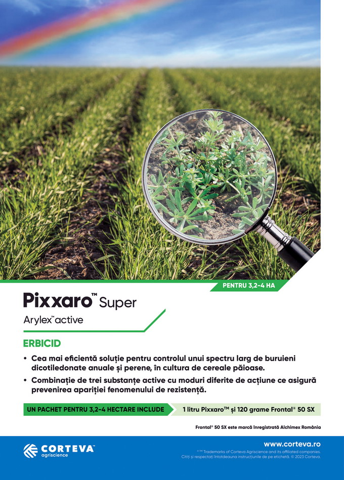 Pixxaro Super - pachet tehnologic pentru 3-4 Hectare