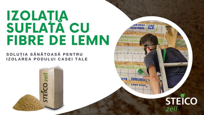 Izolatie pod casa - fibre de lemn