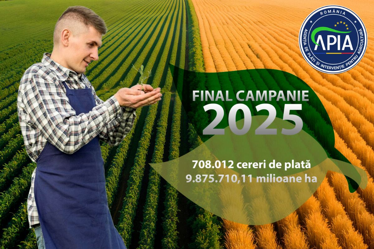 Finalizarea Campaniei de depunere a Cererilor de plată pentru anul 2025