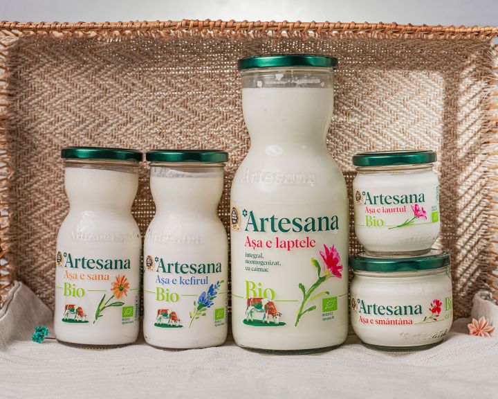 Cercetare aplicată în parteneriat cu USAMV Cluj-Napoca: Artesana explorează științific diferențele dintre laptele neomogenizat și cel omogenizat