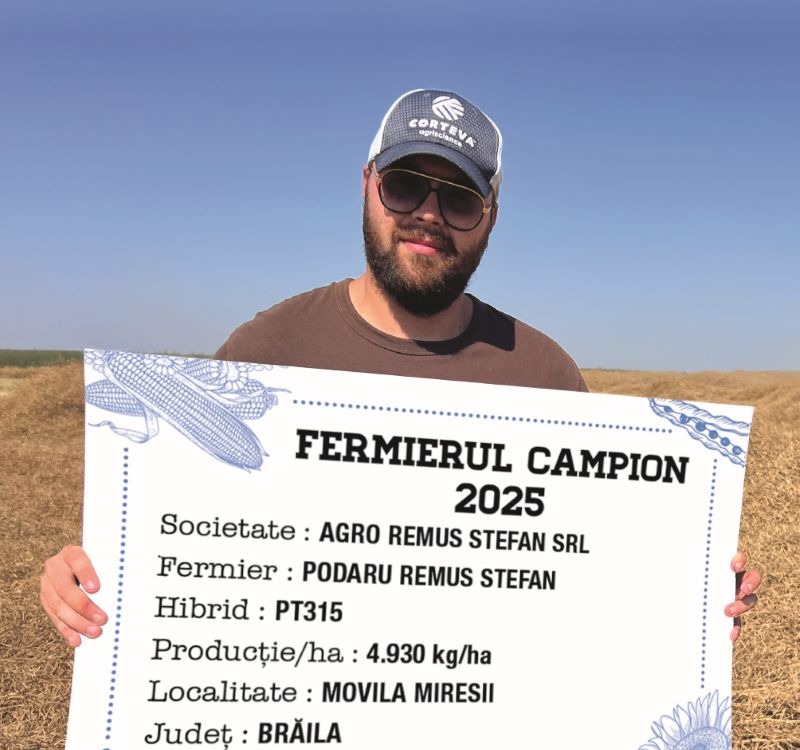 PT315 și PT314 – Hibrizi campioni de rapiță în județul Brăila