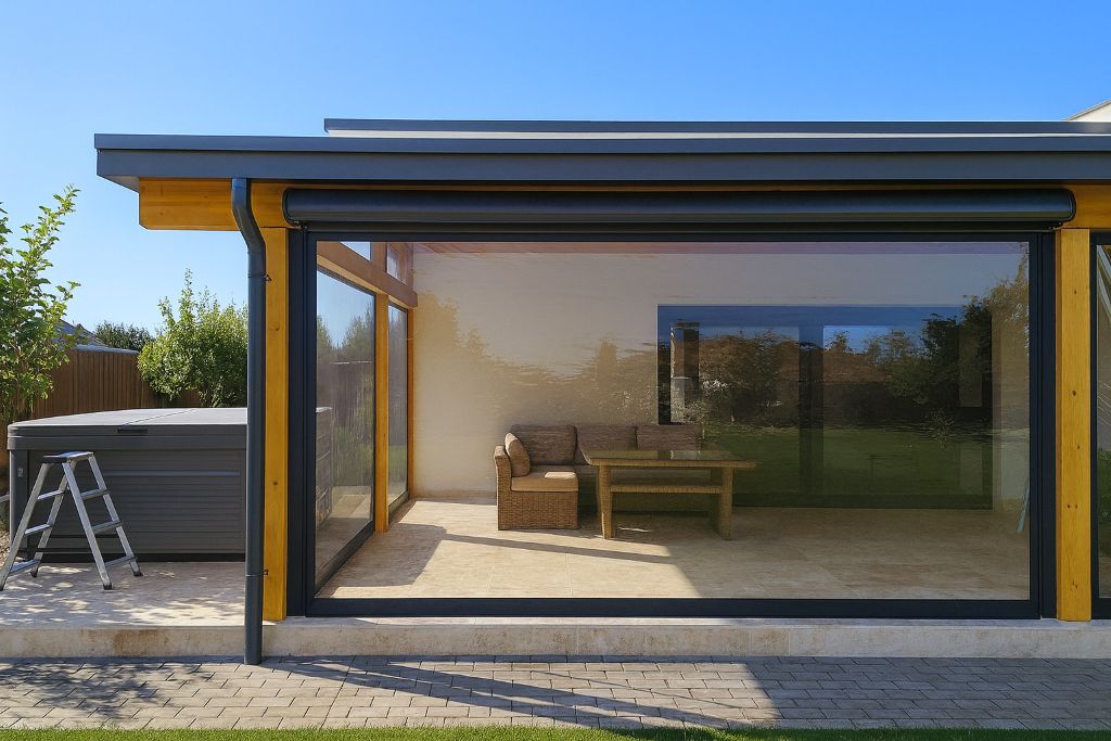 Închidere terasă cu folie – idei și sfaturi practice