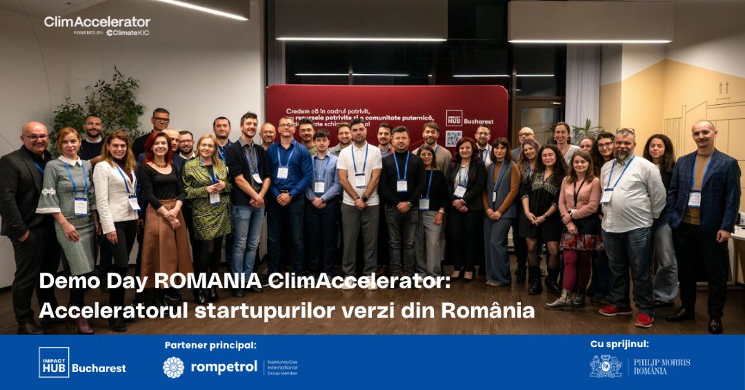 Alt.Real și RongoDesign, câștigătorii Romania ClimAccelerator 2025