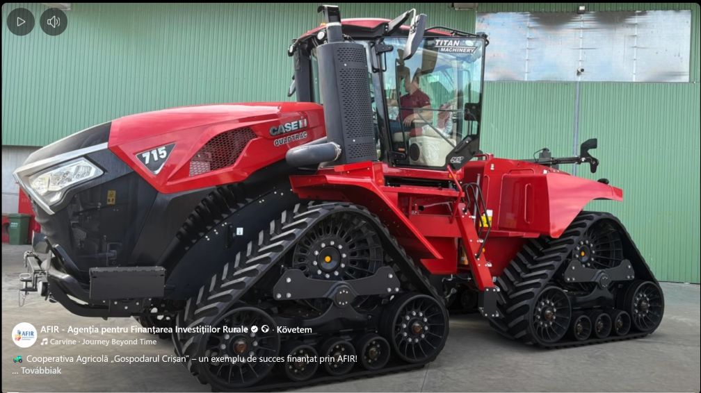 Cooperativa Agricolă „Gospodarul Crișan” – un exemplu de succes finanțat prin AFIR!