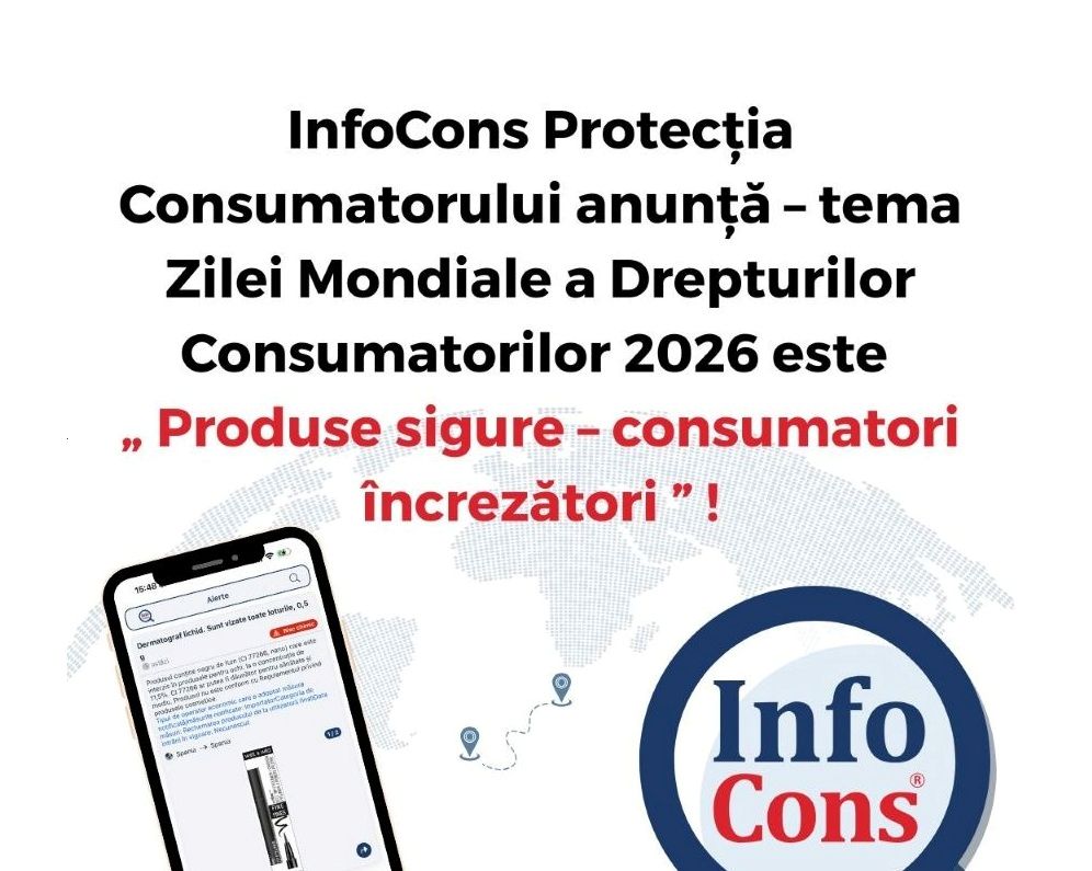 InfoCons Protecția Consumatorului anunță