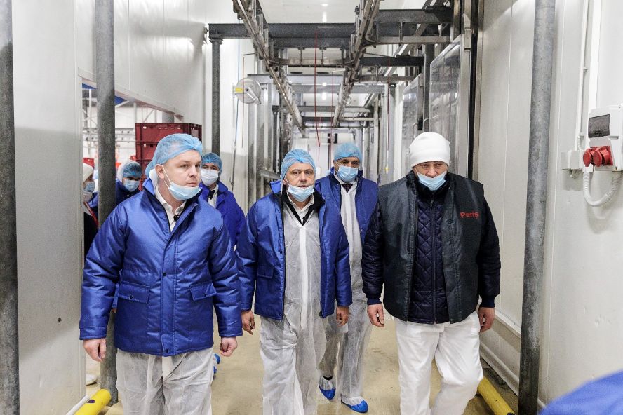 Abatorul Periș a primit vizita ministrului Agriculturii