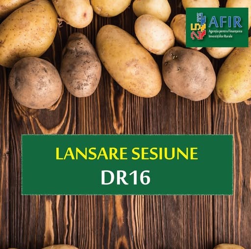 AFIR anunță deschiderea sesiunea DR-16 – „Investiții în sectorul legume și/sau cartofi”