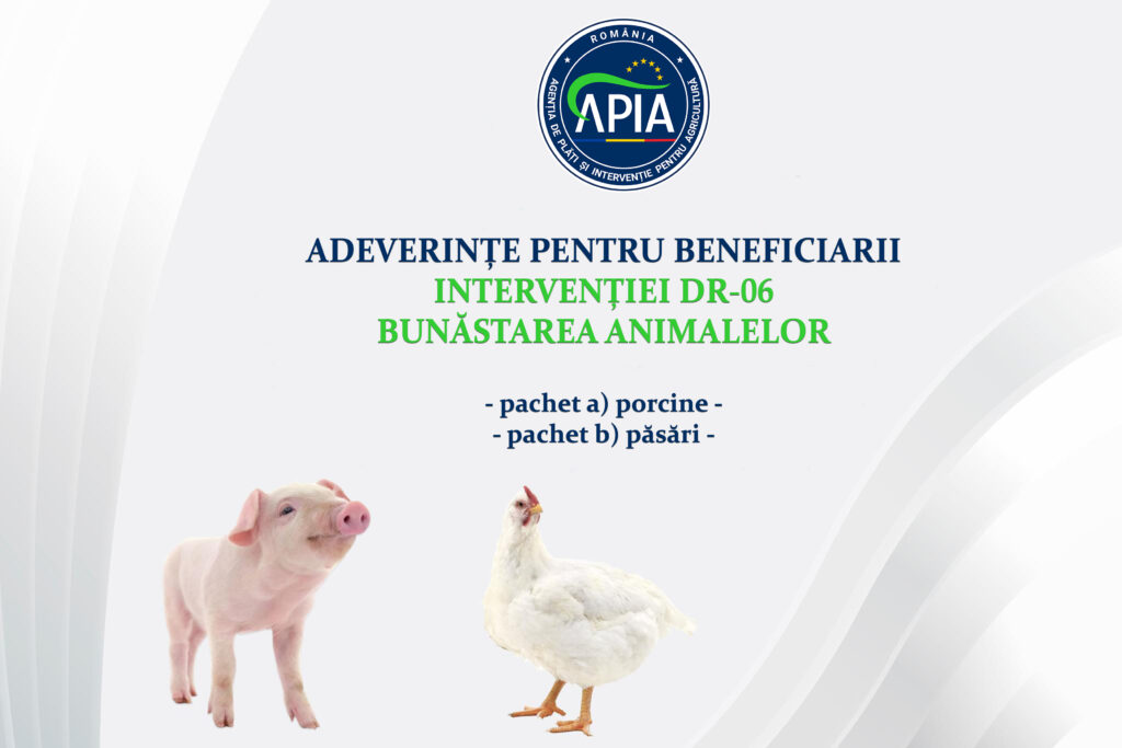APIA eliberează adeverințe pentru crescătorii de animale, beneficiarii intervenției DR 06