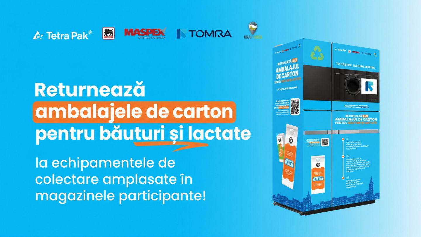 Magazine unde consumatorii pot returna ambalajele de carton pentru băuturi și lactate