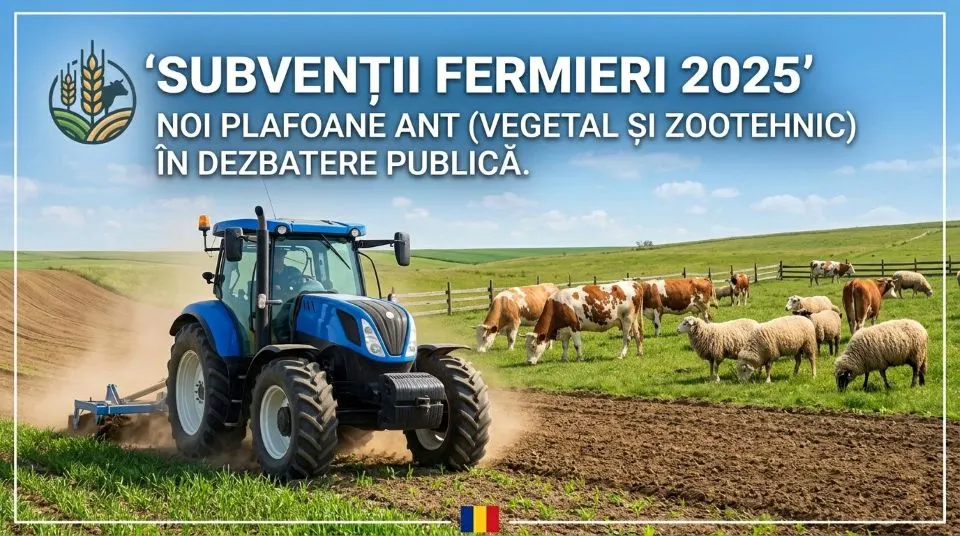MADR a publicat plafoanele ANT 2025 în dezbatere publică