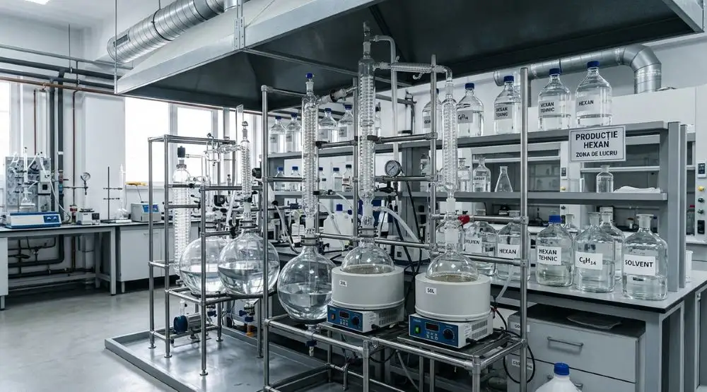 Vega Ploiești își consolidează rolul strategic prin producția de hexan de înaltă puritate