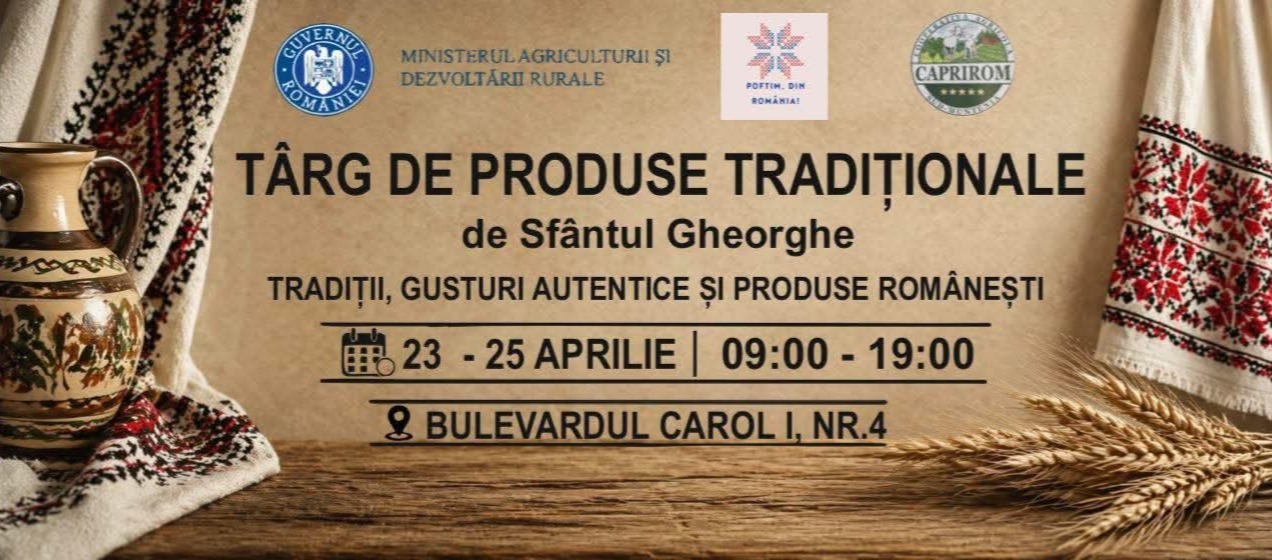 Tradiția prinde gust la Târgul de Sfântul Gheorghe din curtea MADR