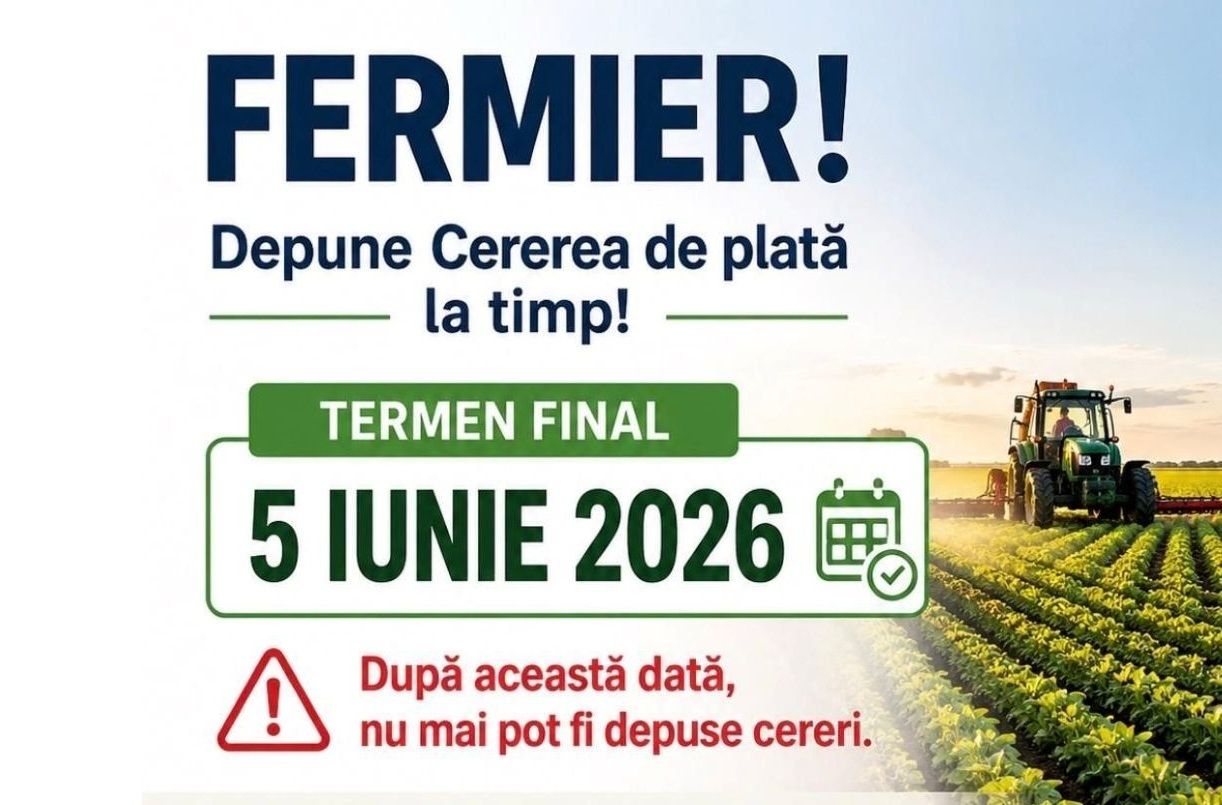 APIA continuă activitatea de primire a Cererilor de plată și sâmbătă, 30 mai 2026