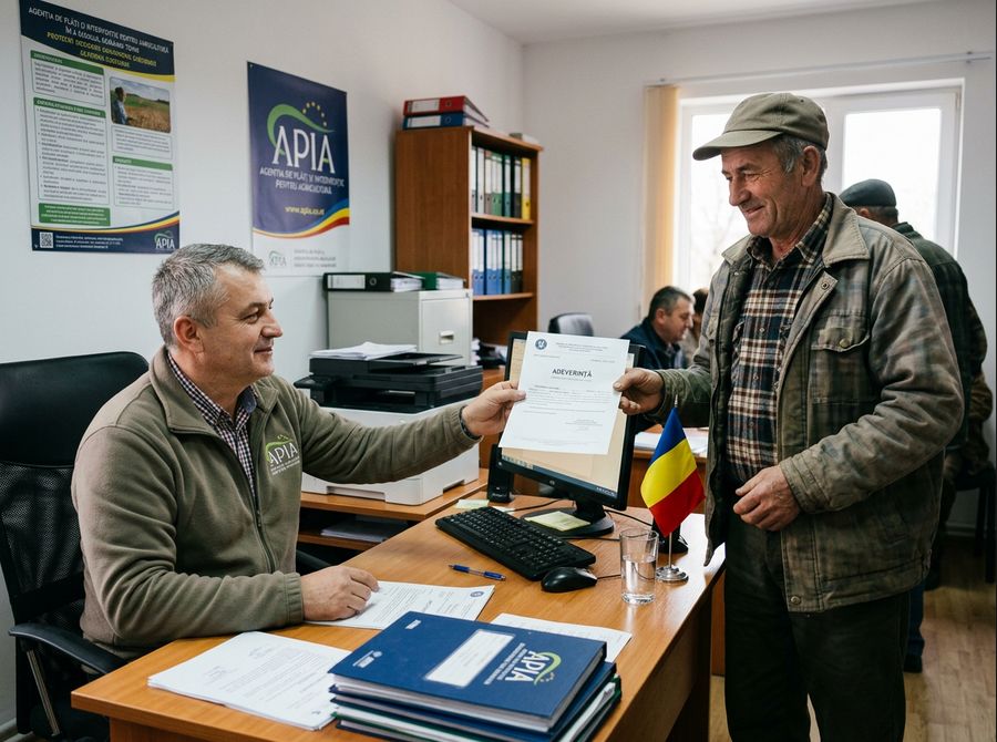 APIA eliberează adeverințe pentru beneficiarii Campaniei 2026 care vor finanțare prin avans