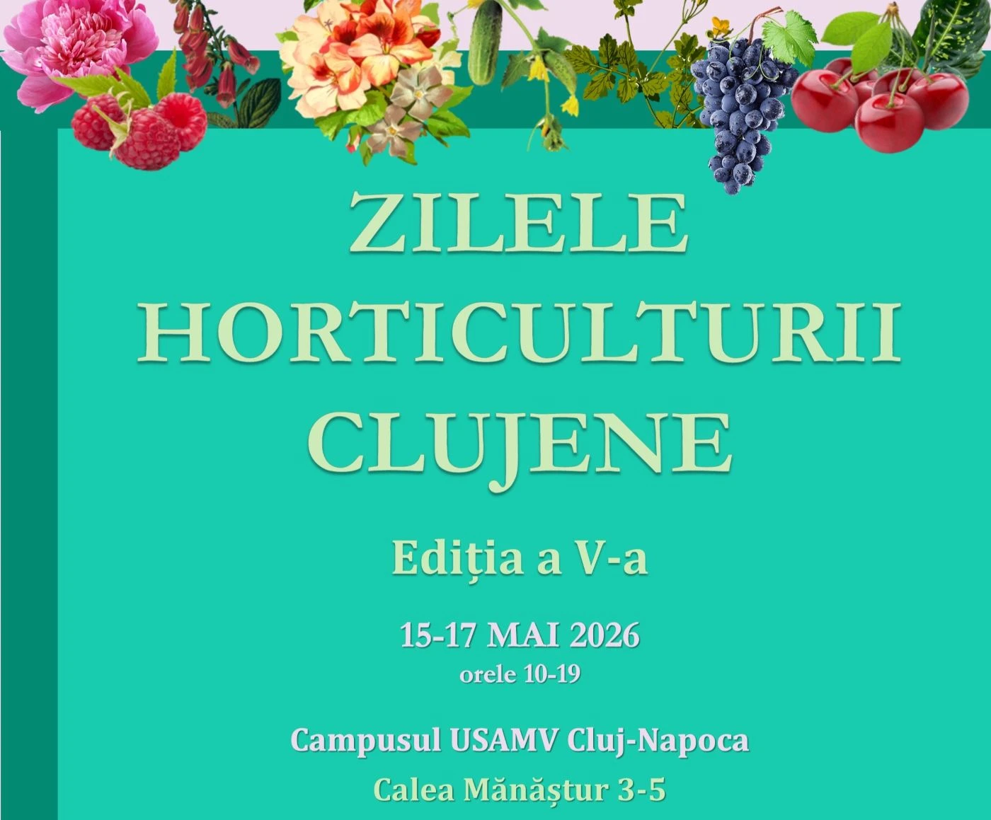 Zilele Horticulturii Clujene și Ziua Fascinației Plantelor